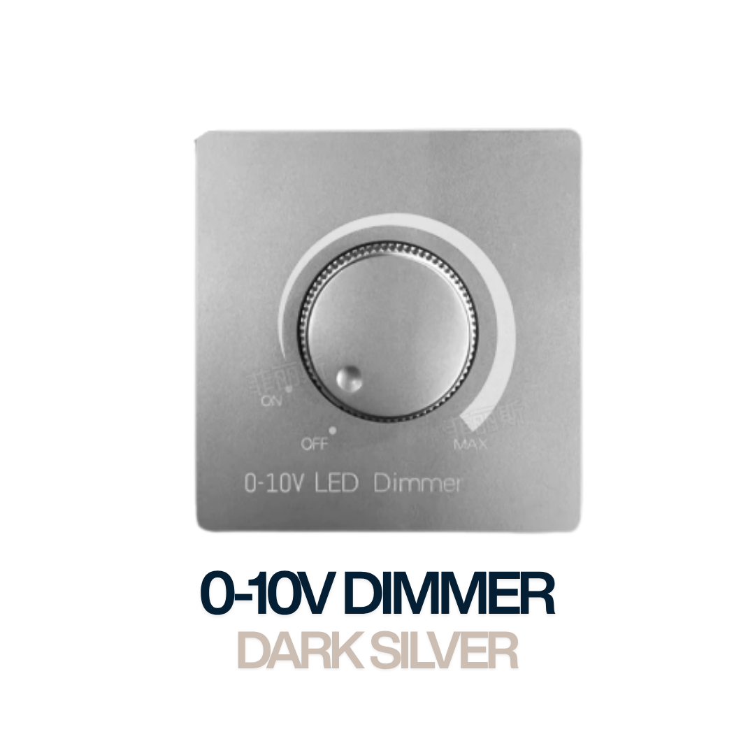 0-10V & 230V Dimmable LED Driver and Dimmer Switch Set – 24V DC LED Power Supply 60W / 100W / 150W / 200W