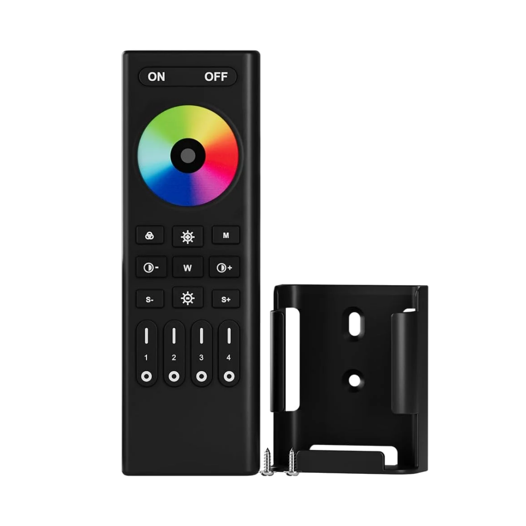 WiFi RF Bluetooth 5-in-1 LED Strip Controller 12V-24V RGB+CCT RGBW Smart Light Controller with Tuya, Alexa Smart Life for strip light