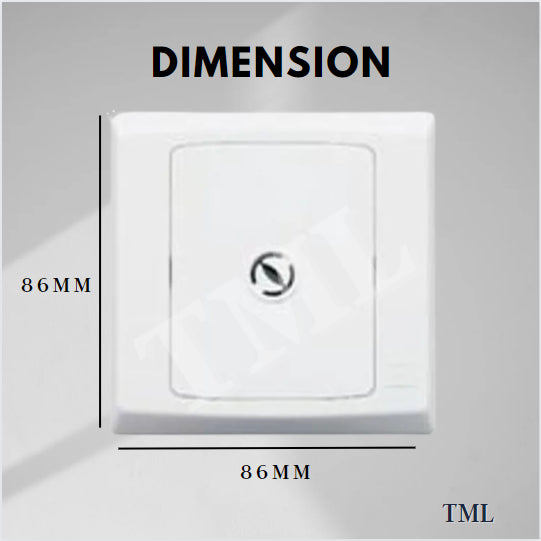 Honeywell R-series 25A Connection Unit Front Flex Outlet Socket 4HOME SINGAPORE - 4HOME