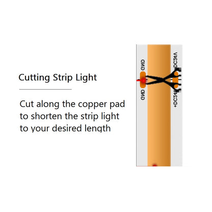 Tri-tone COB LED Strip Light 3tone Dimmable 5meters 4HOME SINGAPORE - 4HOME