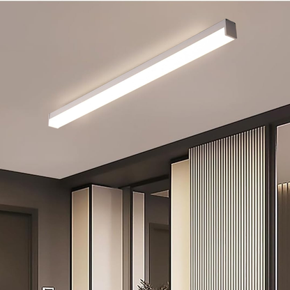 4FT Tritone LED Linear Ceiling Light | Modern Surface Mount Linear Light | Tri-Colour LED Light for Home & Office