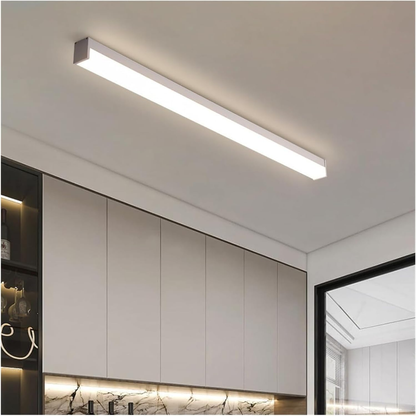 4FT Tritone LED Linear Ceiling Light | Modern Surface Mount Linear Light | Tri-Colour LED Light for Home & Office