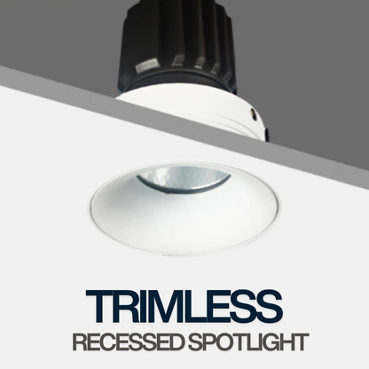 Frameless Trimless Recessed Spotlight GU10
