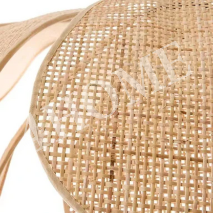 Japanese Design Rattan Flower Petal Pendant Light Dining Living Hall Bedroom E27 Handmade Woven 4HOME SINGAPORE - 4HOME