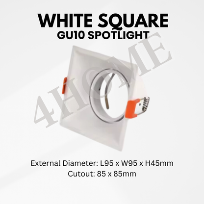 Anti glare Rotatable GU10 LED Spot Light Recessed Downlight Spotlight 4HOME SINGAPORE - 4HOME