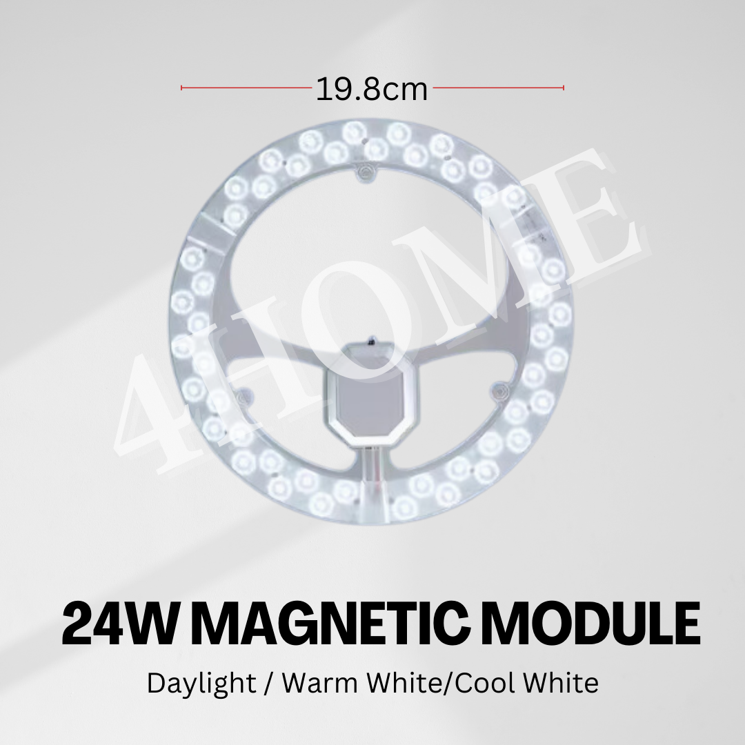 LED Magnetic Module 24W 36W 40W 45W 48W 96W daylight Warm White tritone Ceiling Replacement Light Plate Panel Remote Dimmable SG Local Seller