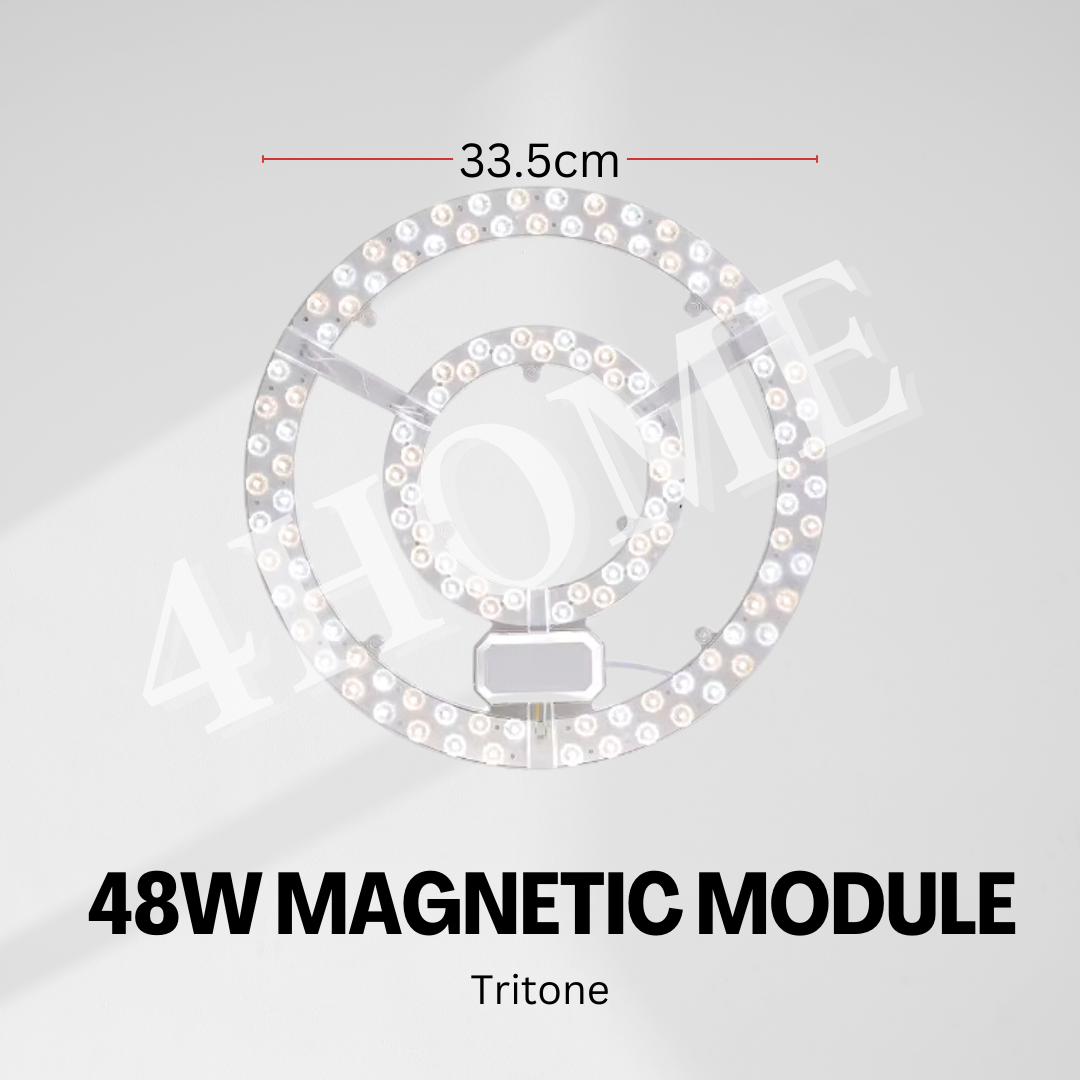LED Magnetic Module 24W 36W 40W 45W 48W 96W daylight Warm White tritone Ceiling Replacement Light Plate Panel Remote Dimmable SG Local Seller