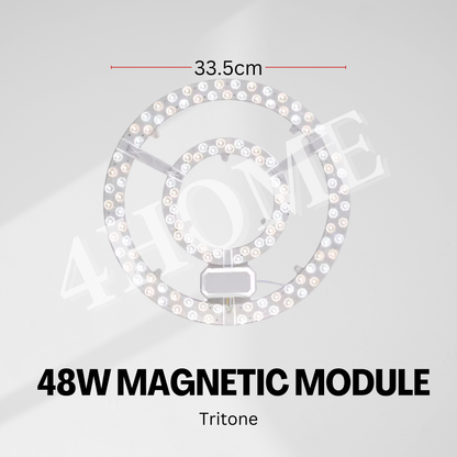 LED Magnetic Module 24W 36W 40W 45W 48W 96W daylight Warm White tritone Ceiling Replacement Light Plate Panel Remote Dimmable SG Local Seller