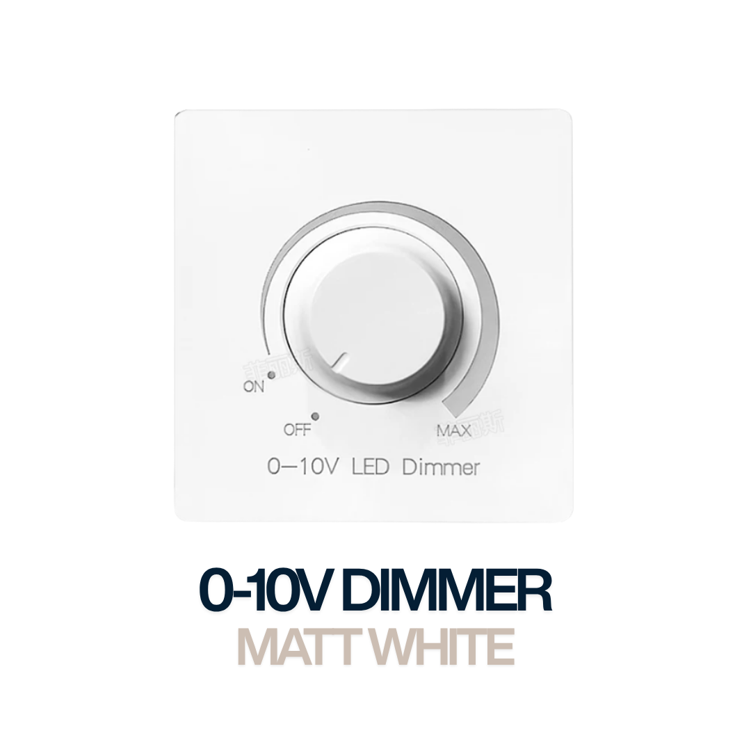 0-10V & 230V Dimmable LED Driver and Dimmer Switch Set – 24V DC LED Power Supply 60W / 100W / 150W / 200W
