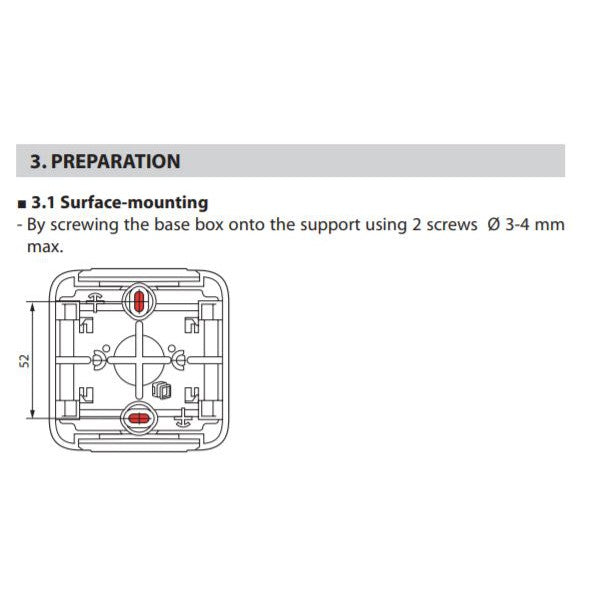 Legrand Outdoor Weatherproof Door Bell Switch 10A Waterproof 4HOME SINGAPORE - 4HOME
