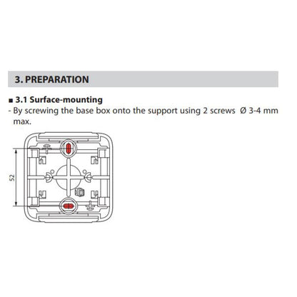 Legrand Outdoor Weatherproof Door Bell Switch 10A Waterproof 4HOME SINGAPORE - 4HOME
