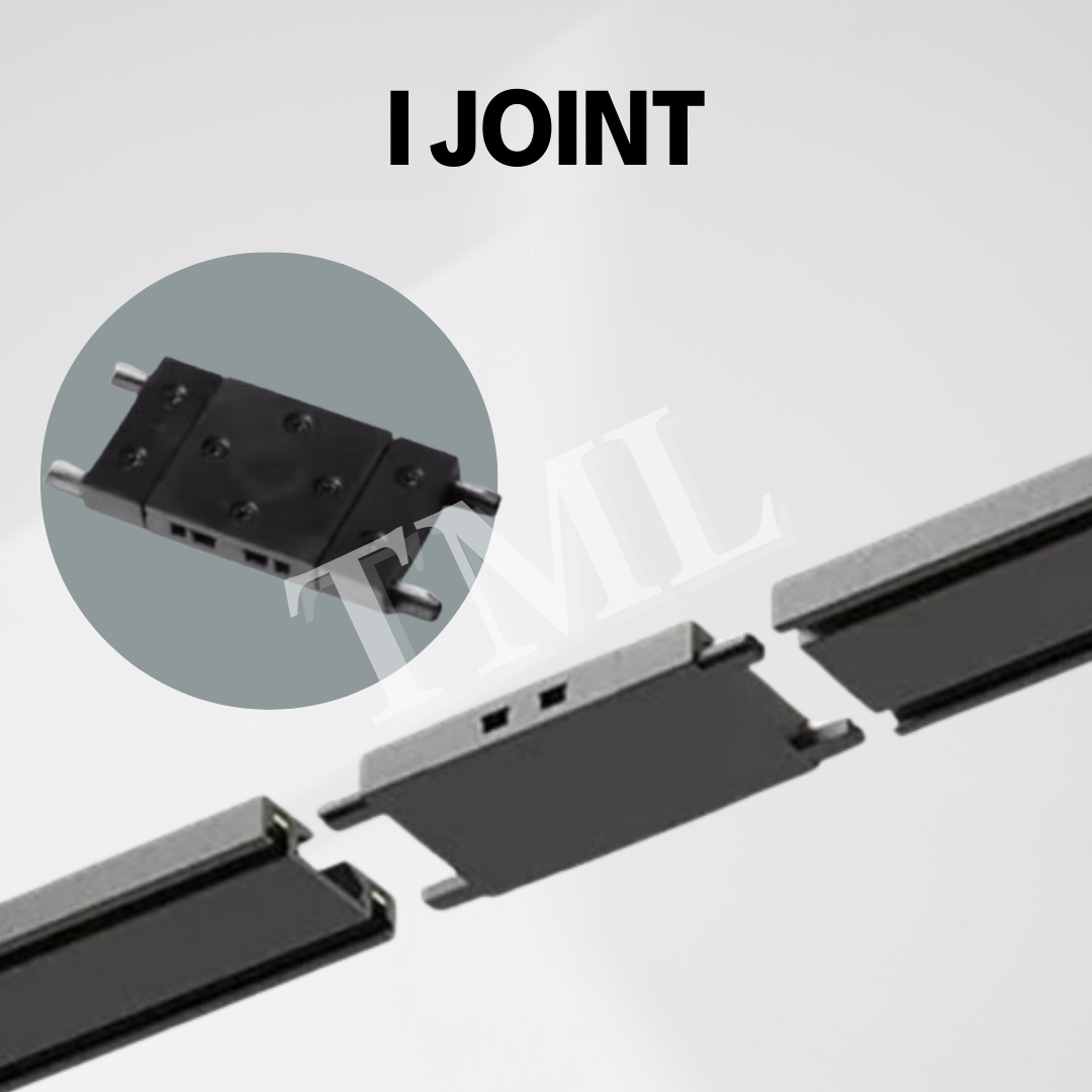 Ultra Slim Magnetic Track Light System Black White TRITONE Dimmable Remote DC 48V