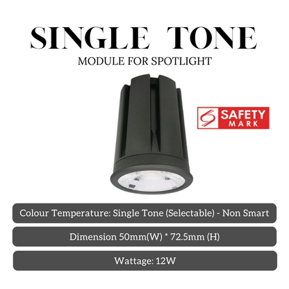 12W COB LED Module for Spotlight – 50mm High Brightness Downlight Engine (Smart / Non-Smart Options)