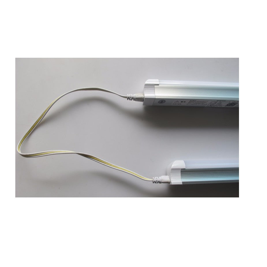 [SG Local Seller] T5 2 Pin 3 Pin 30cm 50cm LED Connector Cable Wire Extension 3Pin 1ft 4HOME SINGAPORE - 4HOME