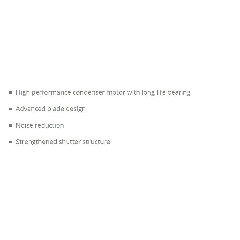 KDK 15WUD Exhaust Fan Window Mount Ventilating Fan Ventilation Glass 15 WUD 4HOME SINGAPORE - 4HOME