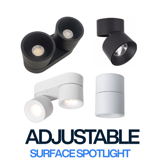 Adjustable Surface Spotlight
