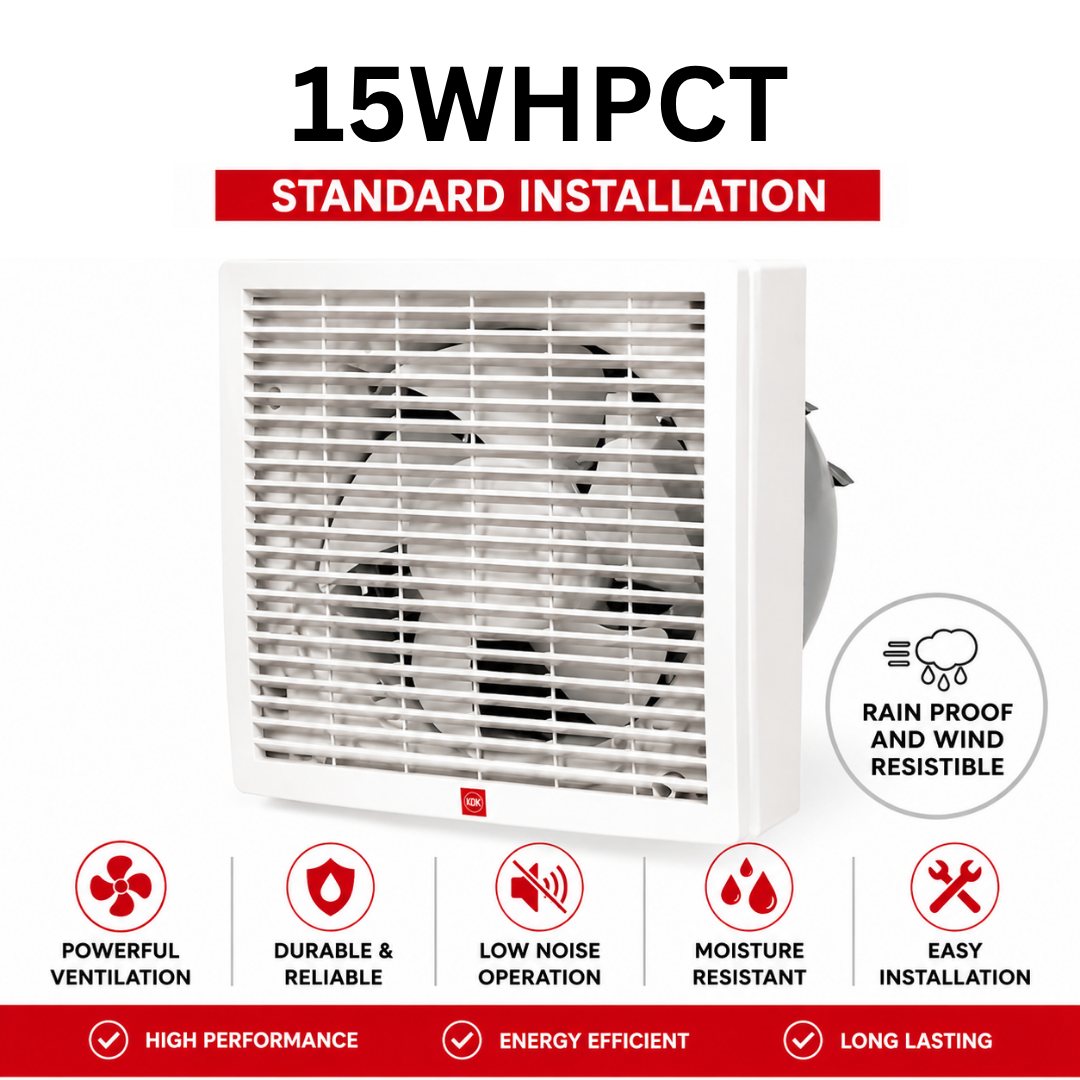 KOK 15WHPCT with standard installation