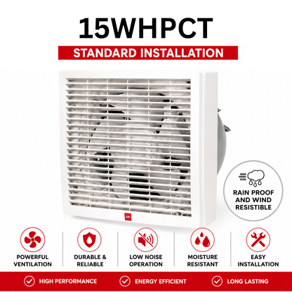 KOK 15WHPCT with standard installation