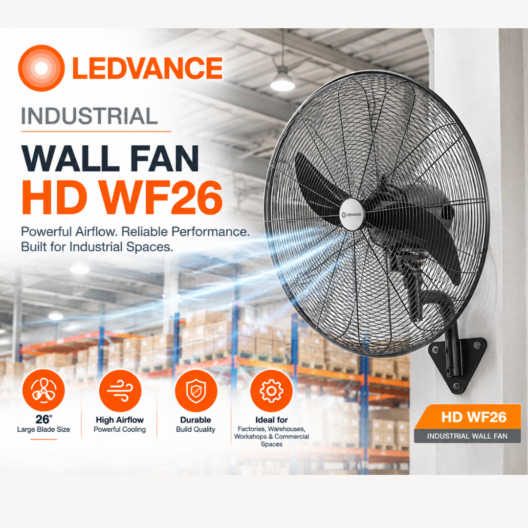 LEDVANCE HD WF26 26inch Industrial Wall Fan