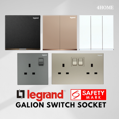 Collection of Legrand Galion switch and socket