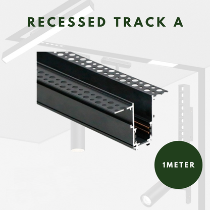 M20 Recessed track type A 48V