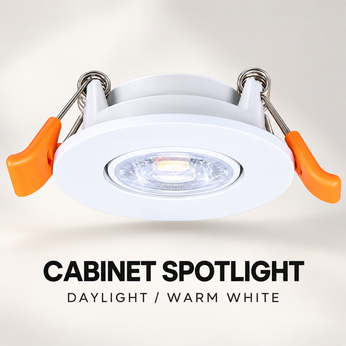 Mini Cabinet Display Shelving Wardrobe recessed spotlight for low height space 3W Daylight Warm White 4HOME SINGAPORE