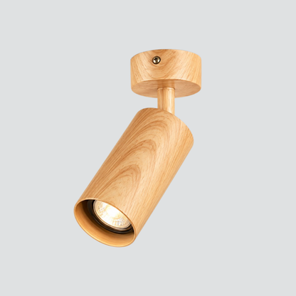 Pine Wood design GU10 Spotlight