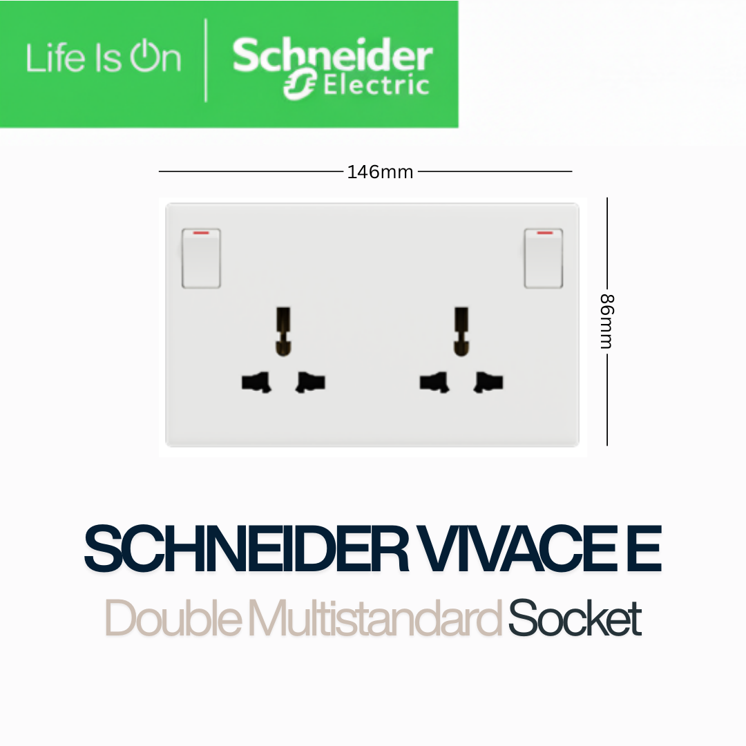 Schneider Electric Vivace E Double Universal