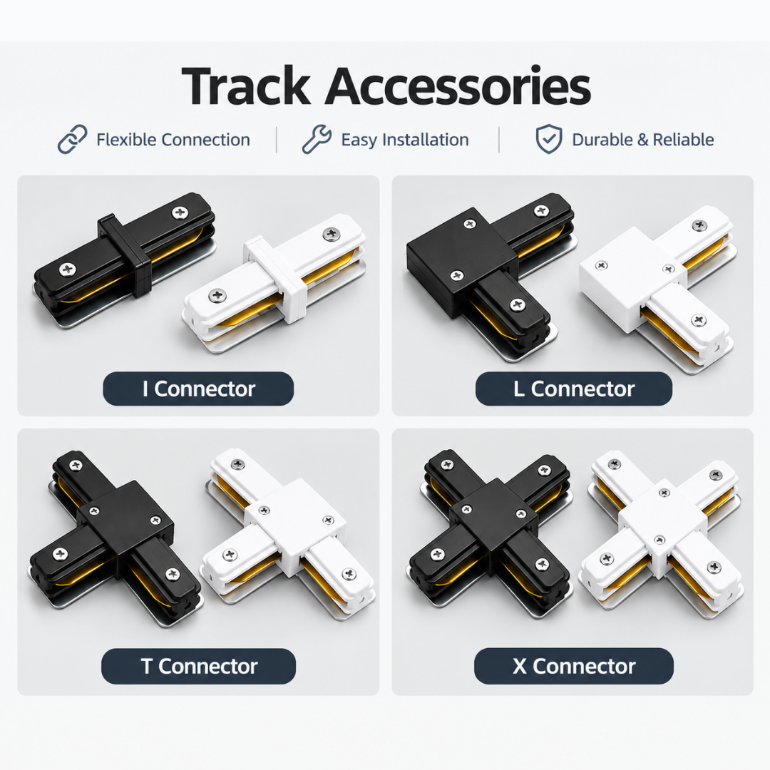 Track light accessories I L T X join connector