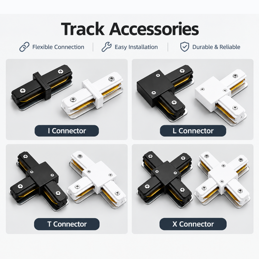 Track light accessories I L T X join connector