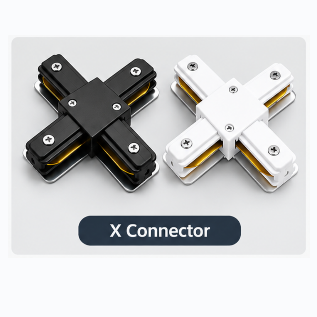 Track light accessories X join connector