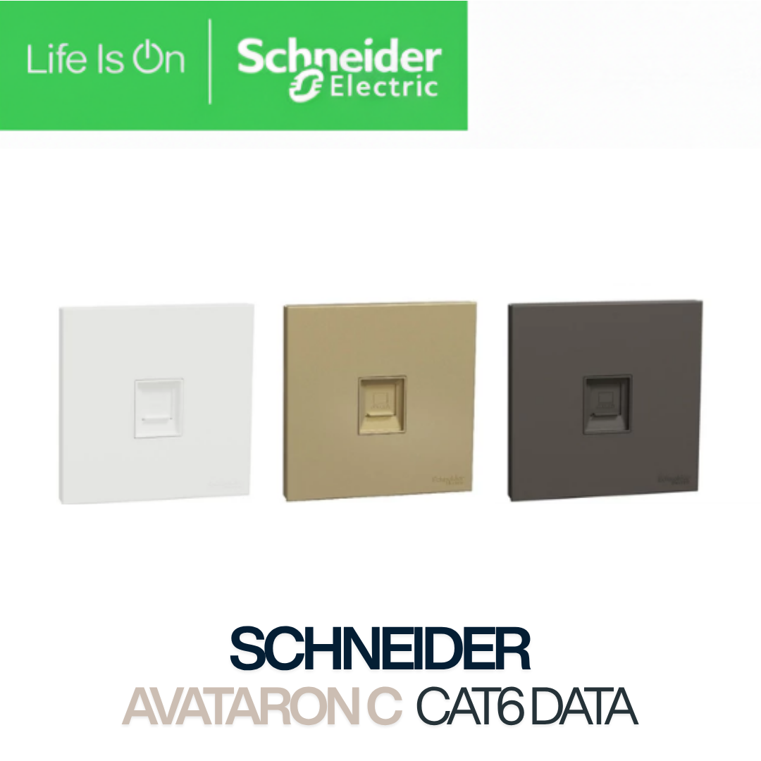 AVATARON C cat6 rj45 data Dark Grey Wine Gold White
