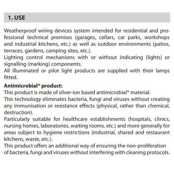 Legrand Outdoor Weatherproof Door Bell Switch 10A Waterproof 4HOME SINGAPORE - 4HOME