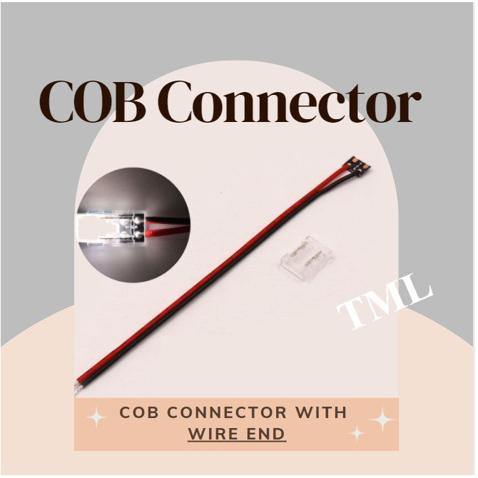 [SG Local Seller] COB Connector Strip Light Connector 8mm 10mm 4HOME SINGAPORE - 4HOME