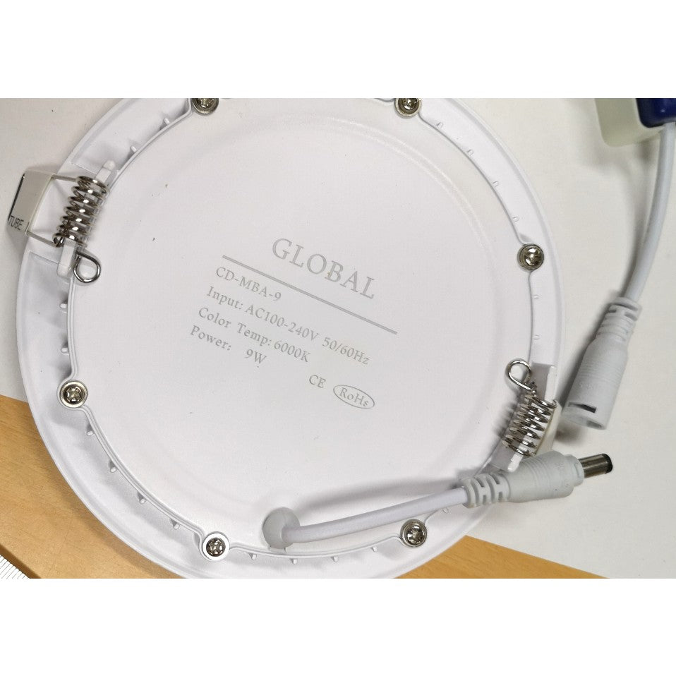 LED Downlight Panel Square 9W 12W Singapore Safety Mark Recessed Panel Ceiling Light 4HOME SINGAPORE - 4HOME