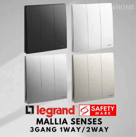 Legrand Mallia Senses Switch & Socket – Designer Electrical Switches Singapore