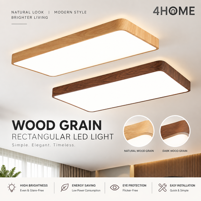rectangular_wood_print_light_wood_dark_wood_led_ceiling_light_60cm