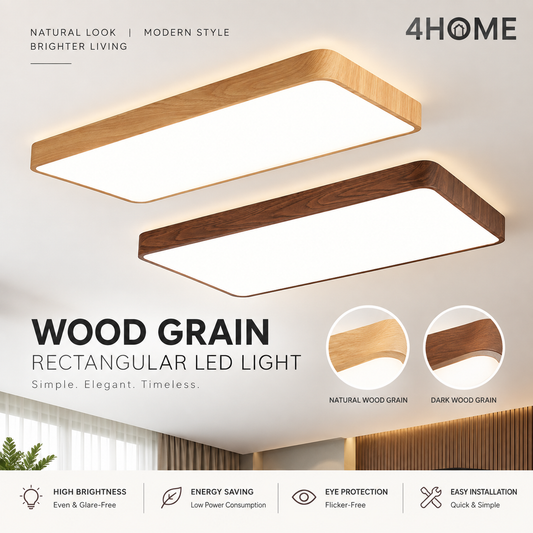 rectangular_wood_print_light_wood_dark_wood_led_ceiling_light_60cm