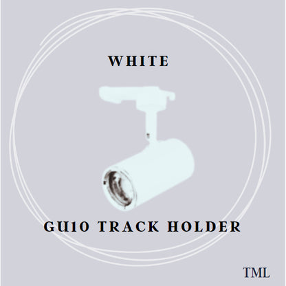 Modern Rose Gold White Black GU10 Track Light Holder 4HOME SINGAPORE - 4HOME