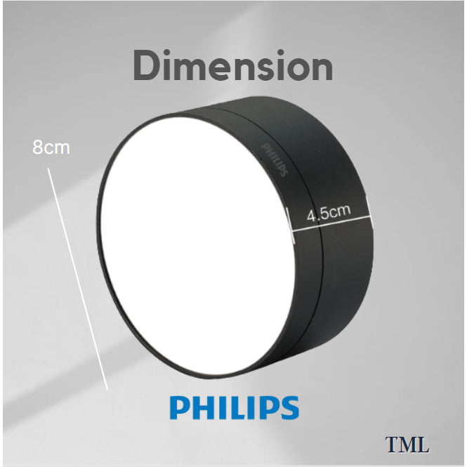 Philips LED Surface Spotlight Downlight 5W Cool White 4HOME SINGAPORE - 4HOME