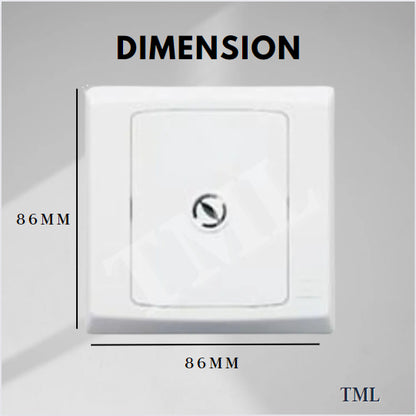 Honeywell R-series 25A Connection Unit Front Flex Outlet Socket 4HOME SINGAPORE - 4HOME