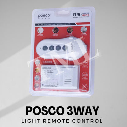 [SG Local Seller] Posco Remote PY-N7 Posco 3Way Light remote control 4HOME SINGAPORE - 4HOME