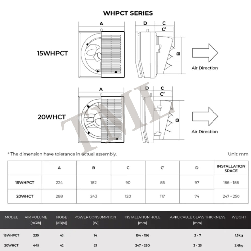Installation KDK 15WHCT 20WHCT Exhaust Fan Ventilation Fan Ventilating Install 4HOME SINGAPORE - 4HOME